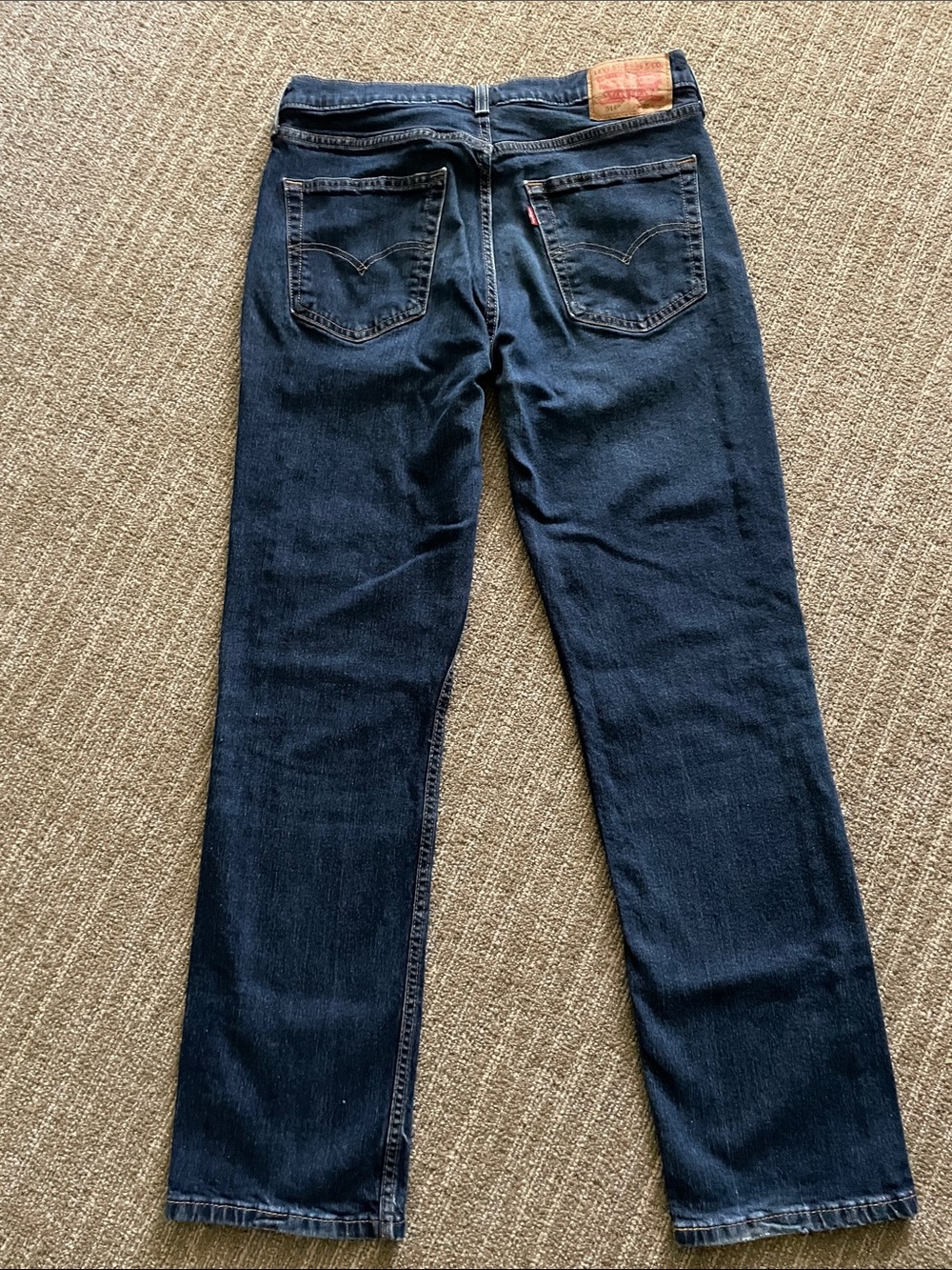 Levi's Navy Straight Leg Men's Jeans